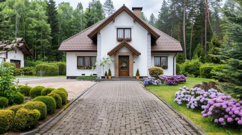 Brick Hardscaping Installation