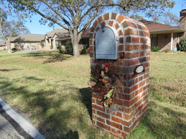 Brick Mailbox Replacement in Bentonville