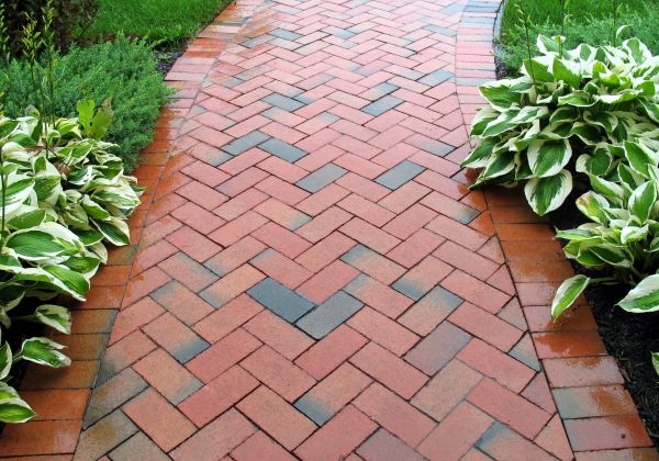 Brick Walkway Repair in Bentonville