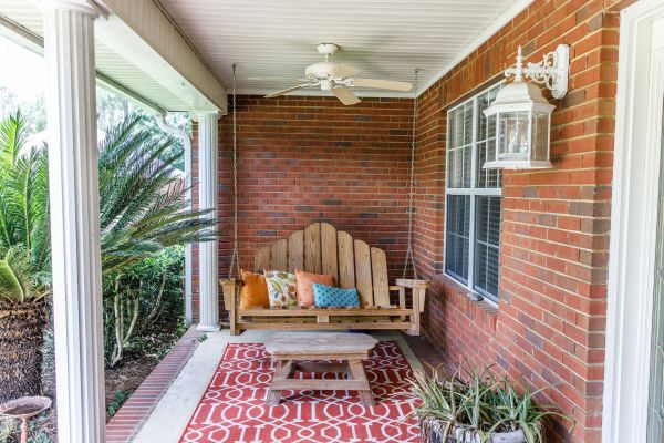 Porch Brick Repair in Bentonville