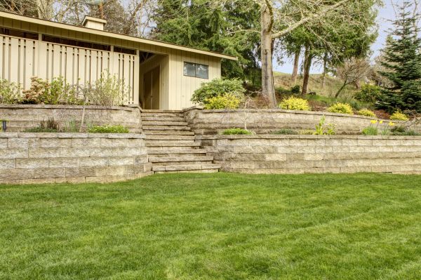 Retaining Wall Construction in Bentonville