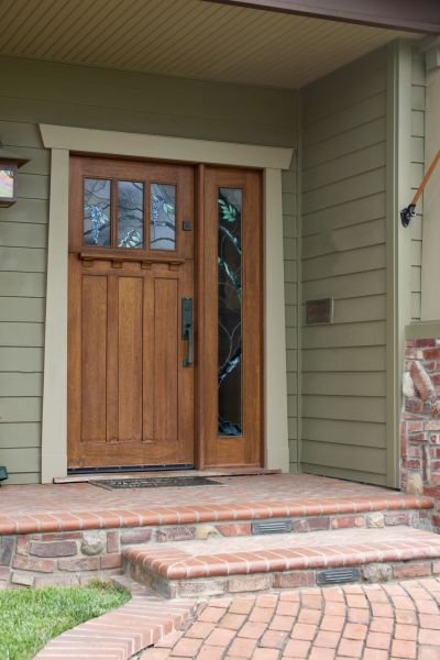Front Porch Brick Repair in Bentonville