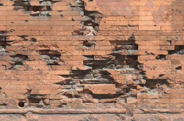 Damaged Brick Repair in Bentonville