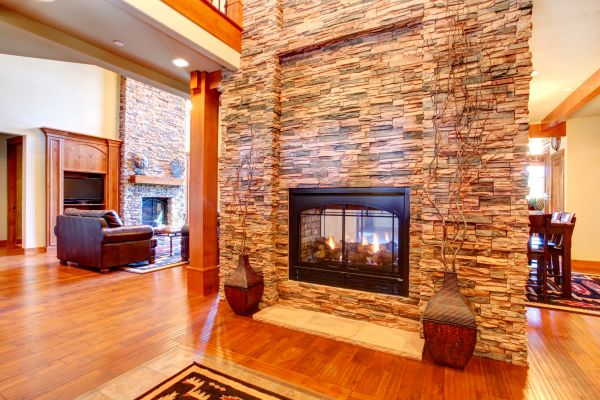 Stone Hearth Installation in Bentonville