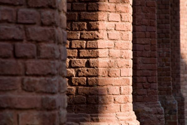 Brick Pillars Installation in Bentonville
