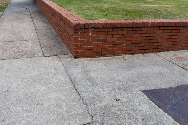 Brick Retaining Wall Repair in Bentonville